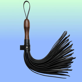 Erox Fetish Fantasy Series Whip Fetiş Kırbaç-Siyah