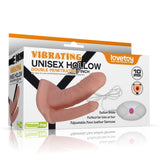 Lovetoy Unisex Çift Başlı Titreşimli Çatal Penis