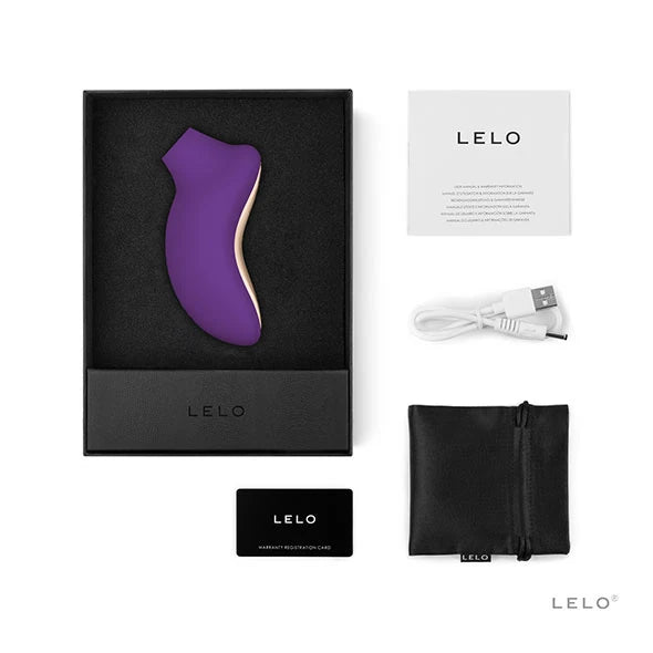 Lelo Sona 2 Sonic Clitoral Massager Purple Emiş Güçlü Vibratör