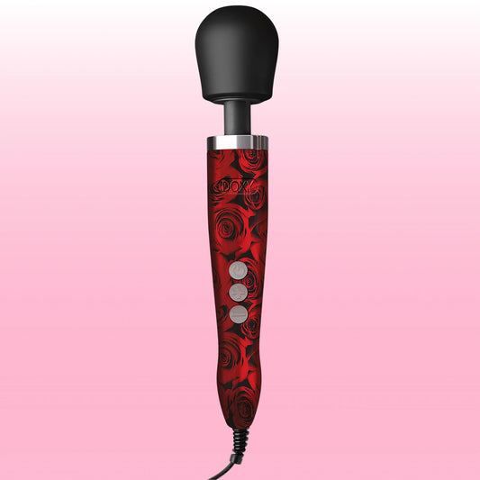 Doxy Die Cast Metal Wand Massager Masaj Aleti - Roses