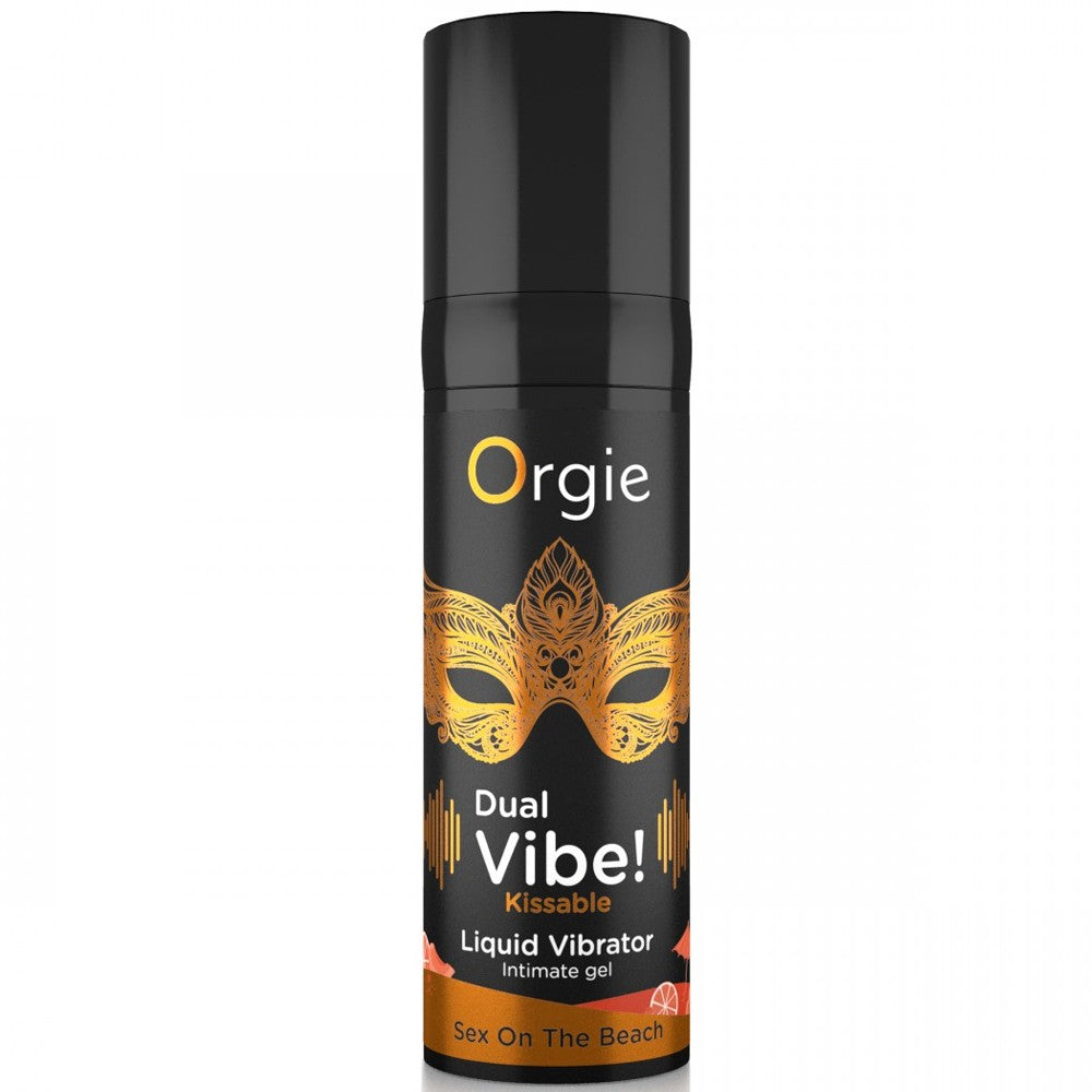 Orgie Dual Vibe Kissable Liquid Vibrator İntimate Gel 15 Ml.