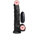 Xise Dildo Series Victory Hero 24 cm Titreşimli Realistik Penis XS-WBC10005-Black