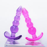 Erox Anal Fantasy Silicone Butt Beads Anal Training Silikon Anal Plug-Pink