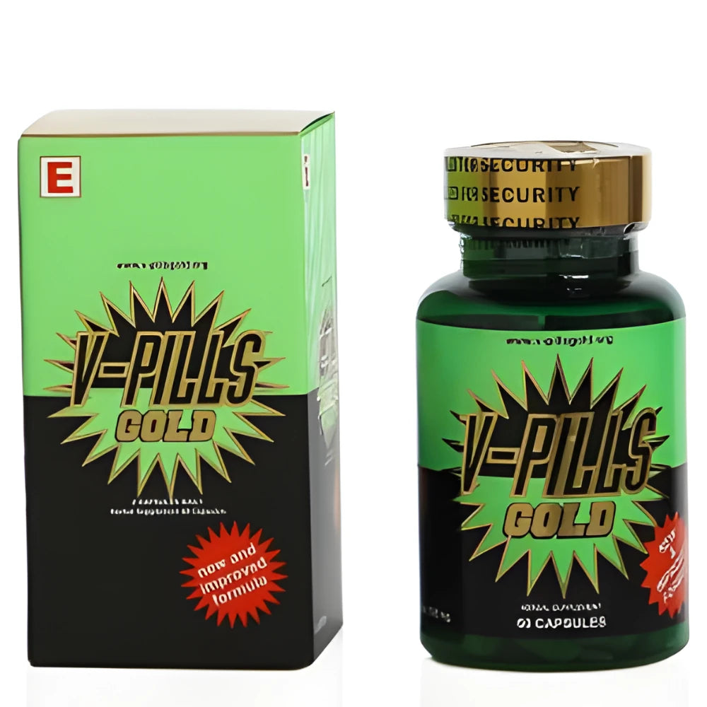 V-Pills Gold 60 Kapsüllü Gıda Takviyesi