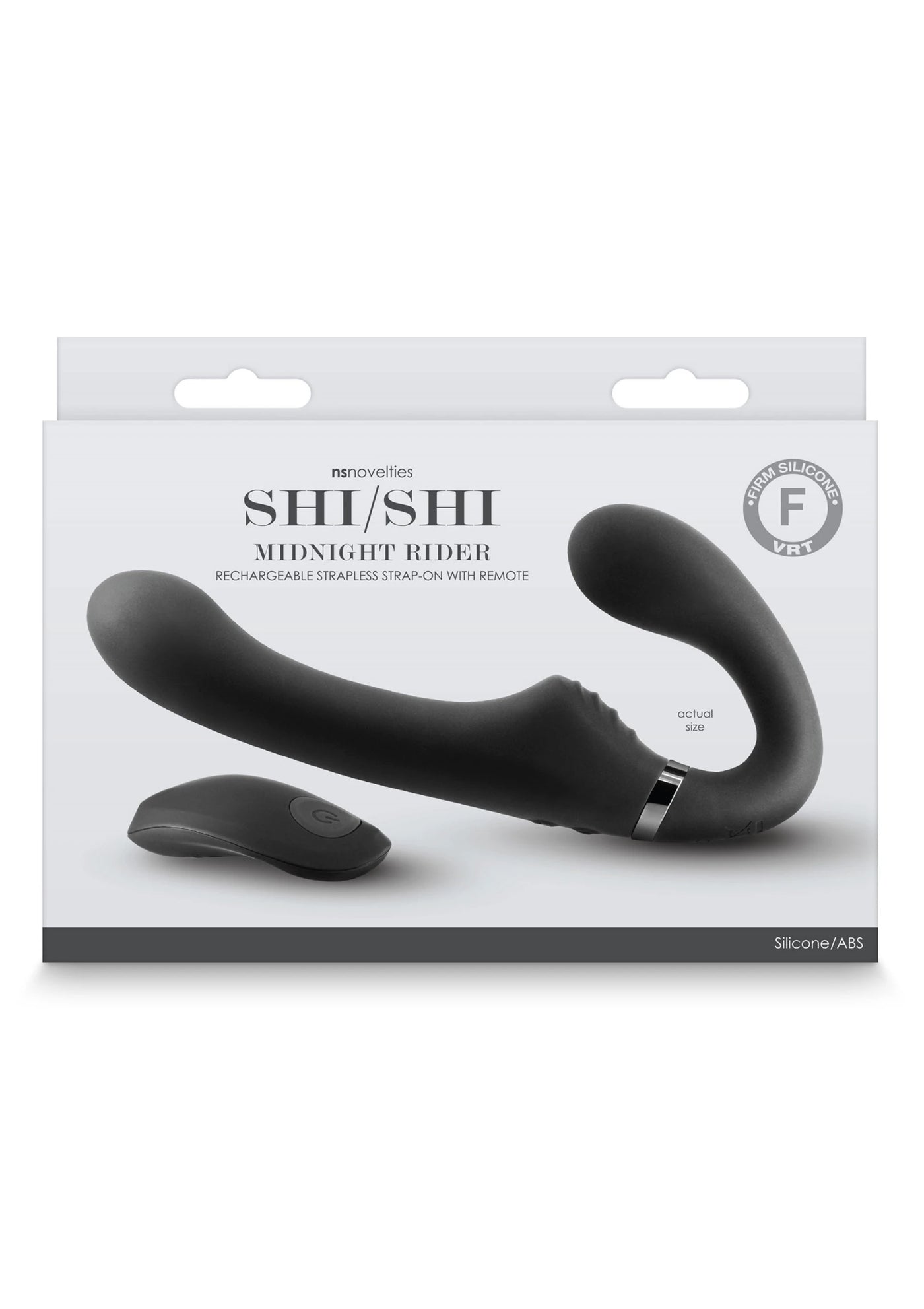 NS Novelties Shi/Shi Midnight Rider Uzaktan Kumandalı Titreşimli Strap-On