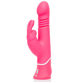 Happy Rabbit Thrusting Realistic Vibe İleri Geri Hareketli Klitoral Vibratör