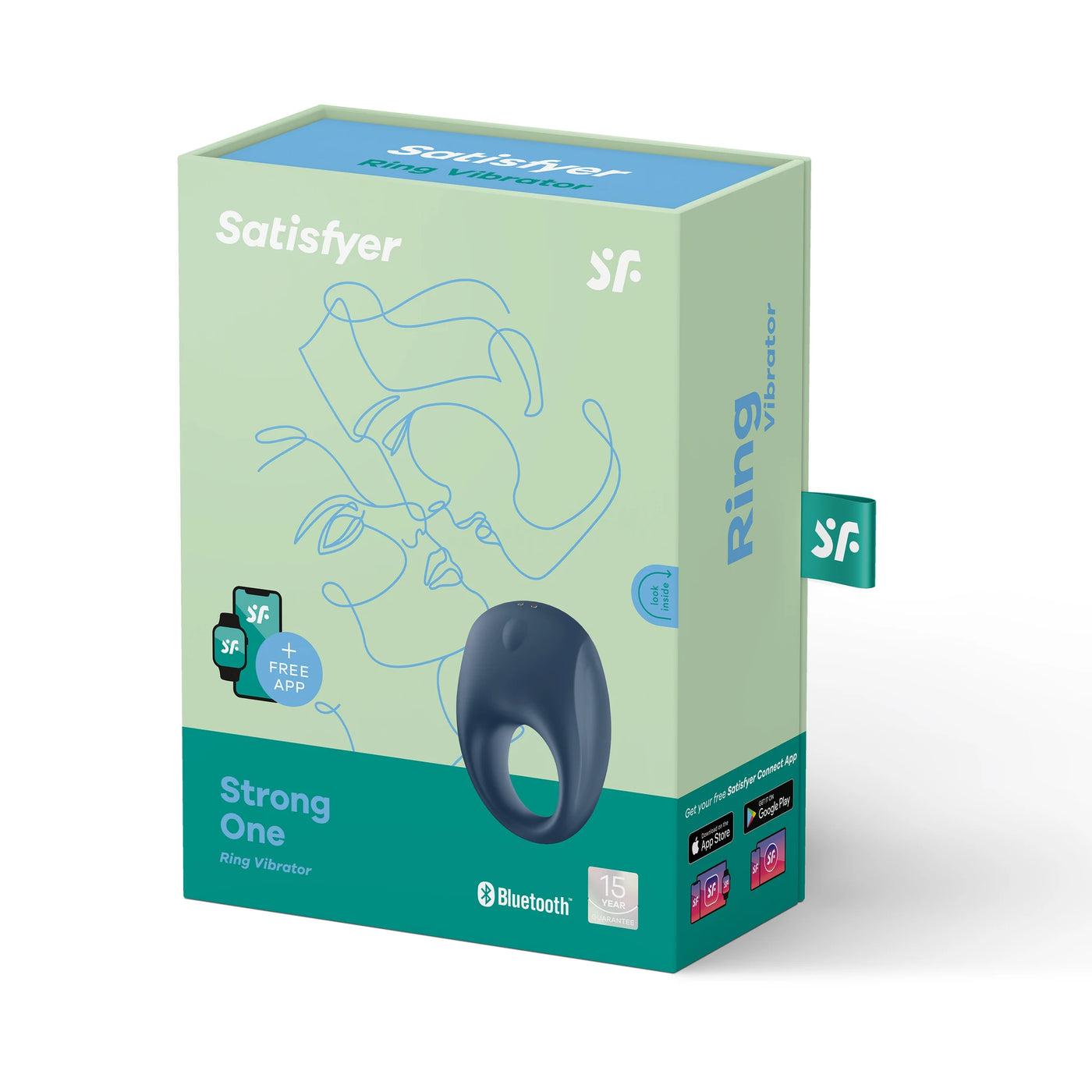 Satisfyer Strong One Ring Telefon Kontrollü Penis Halkası