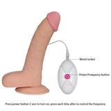 Lovetoy The Ultra Soft Dude Dildo 20 Cm Titreşimli Realistik Penis LV1095