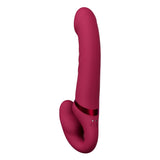 Lovense Lapis Telefon Kontrollü Titreşimli Strapless Strapon Dildo