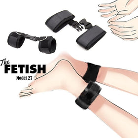 Erox Fetish Fantasy Game Klipsi Ayarlanabilir Ayak Kelepçesi