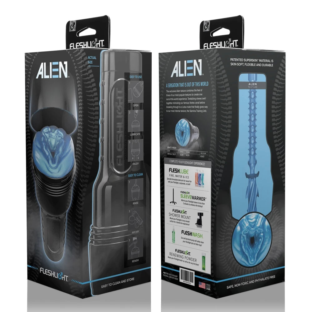 Original Fleshlight Series Alien Vajina Mastürbatör