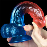 Lovetoy Dazzle Studs Dildo Curve 20 Cm Realistik Jel Penis
