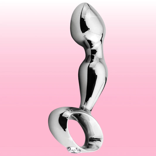 Pipedream Metal Worx Luv Plug Boğumlu Metal Anal Plug