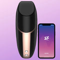 Satisfyer Love Triangle Telefon Kontrollü Emiş Yapabilen Vibratör