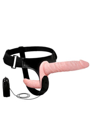 Baile Ultra Passionate Double Head Çift Taraflı Titreşimli Strap-On
