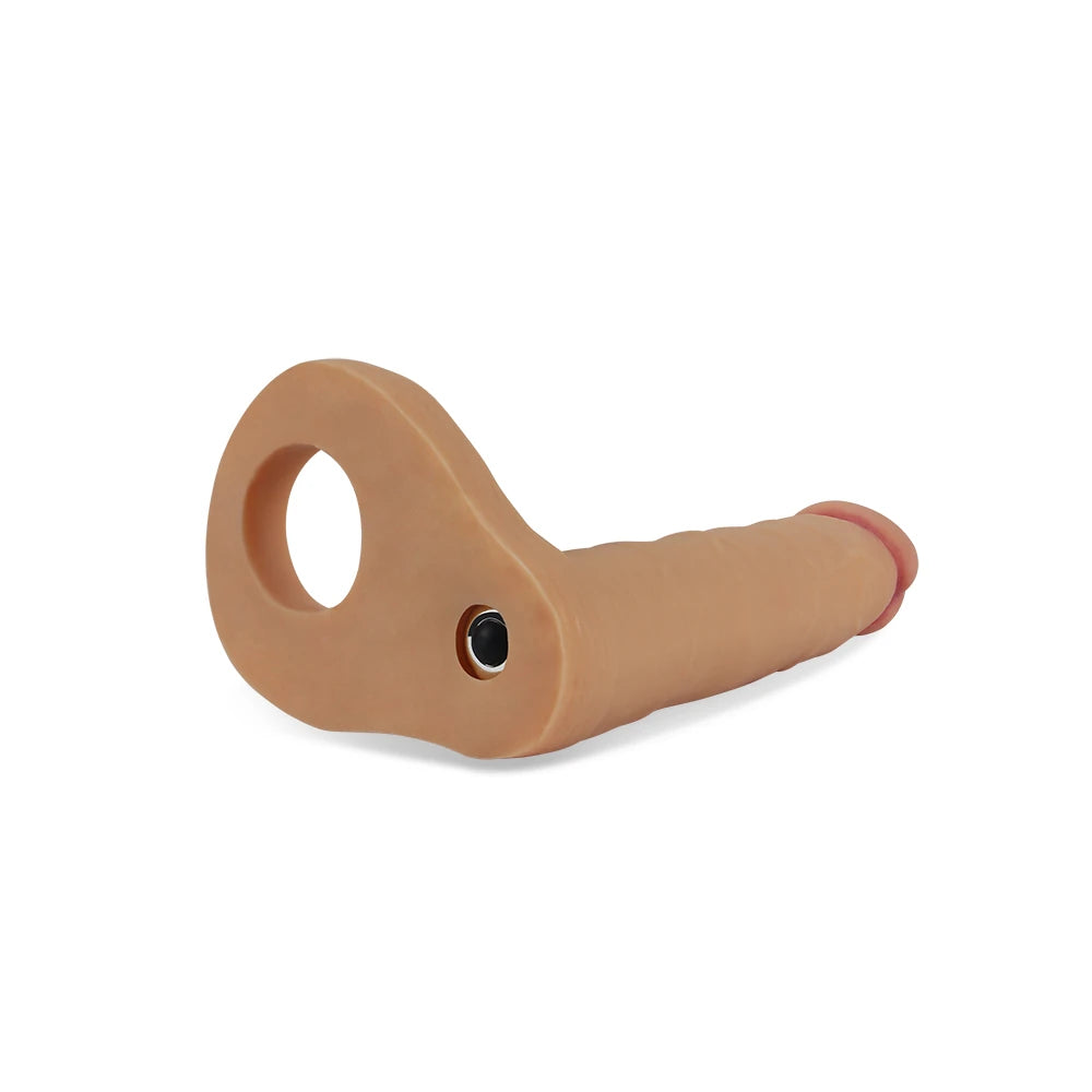 Lovetoy The Ultra Soft Double 15.8 cm Titreşimli Anal Penis LV1132