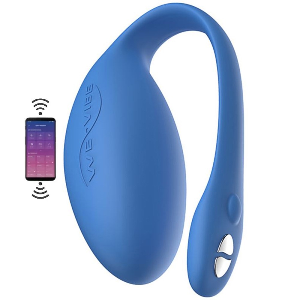 We-Vibe Jive Bullet Wereable Vibe Giyilebilir Telefon Kontrollü Vibratör-Blue
