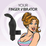FeelzToyz Magic Finger Parmak Vibratör Black