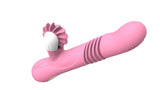 Erox Licking Life İleri Geri Hareketli Klitoral Stimülasyon Vibratör-Pink