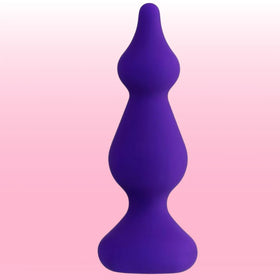 Erox The Anal Fantasy Ribbed Heyx 3 Boğumlu Filexible Silikon Plug