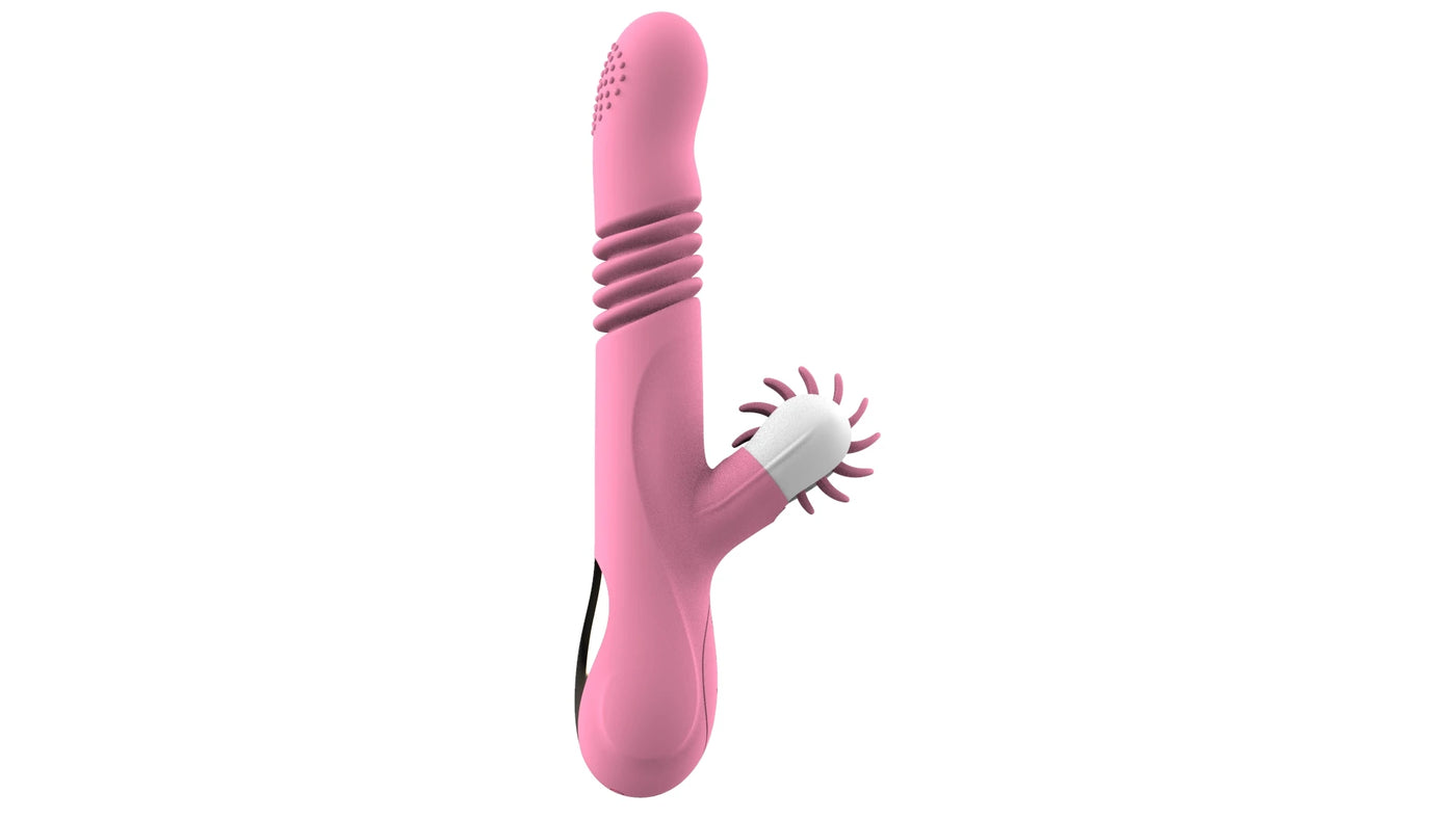 Erox Licking Life İleri Geri Hareketli Klitoral Stimülasyon Vibratör-Pink