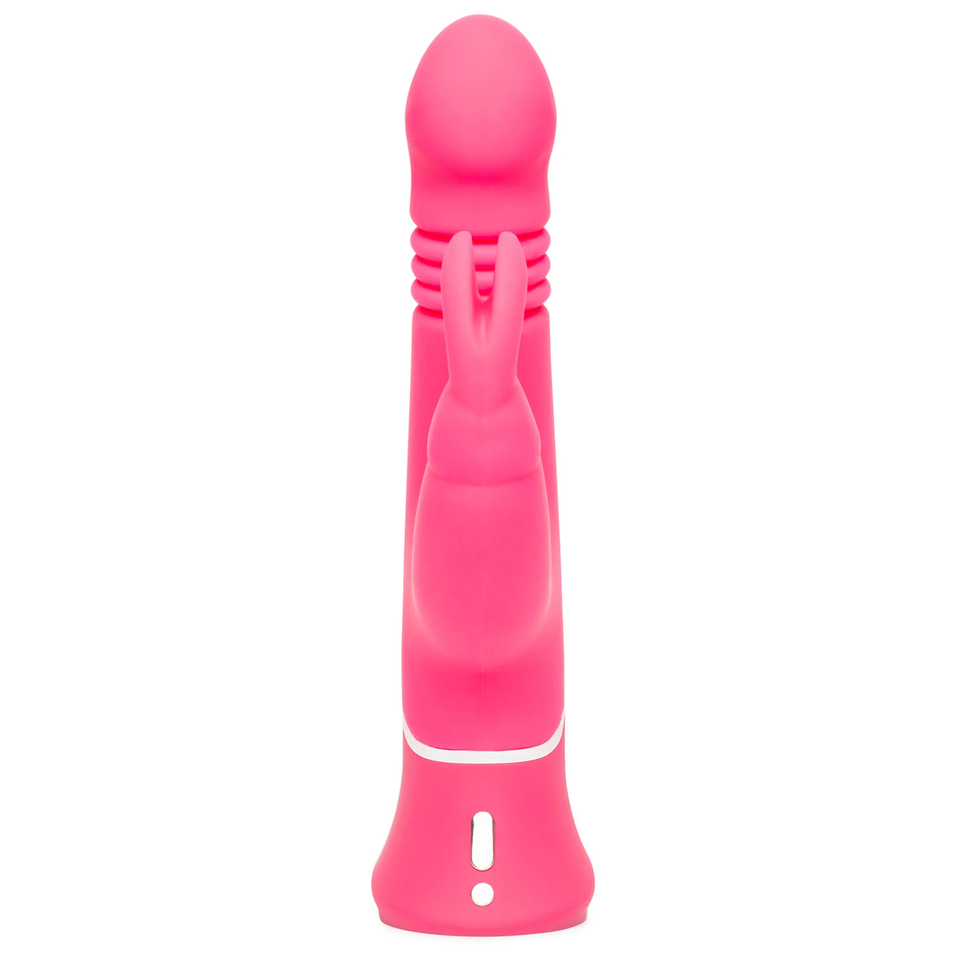 Happy Rabbit Thrusting Realistic Vibe İleri Geri Hareketli Klitoral Vibratör