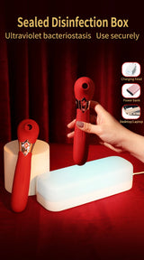 Wowyes S4 Sucking Massager Klitoris Emiş Güçlü Vibratör-Red