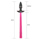Lovetoy Tailer Red Kuyruklu Silikon Anal Plug