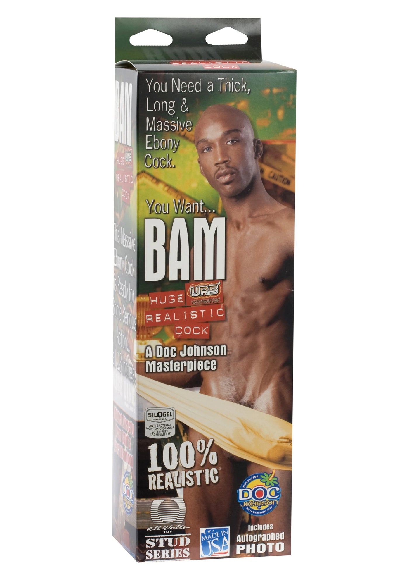 Doc Johnson Bam Huge 33 Cm Dev Realistik Penis