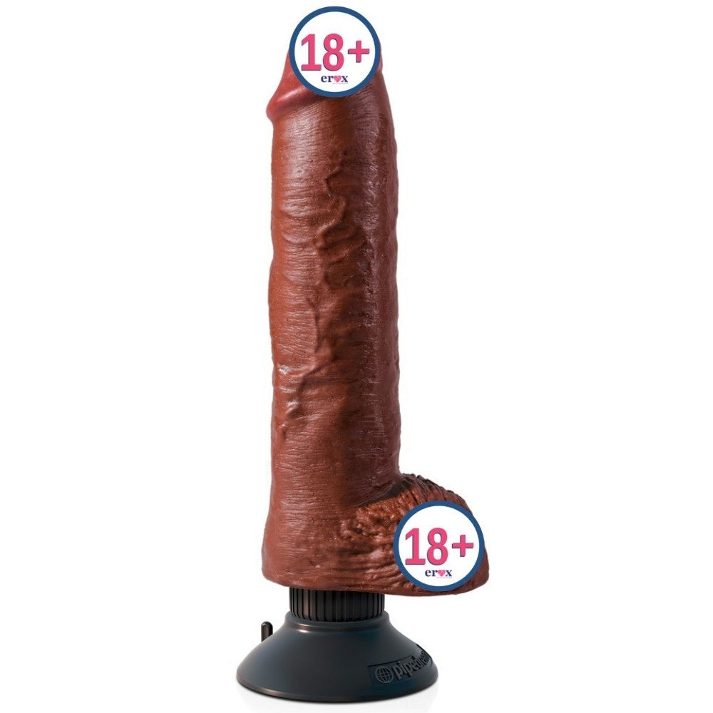 Pipedream King Cock 10 İnch Vibrating Cock With Balls Titreşimli Penis