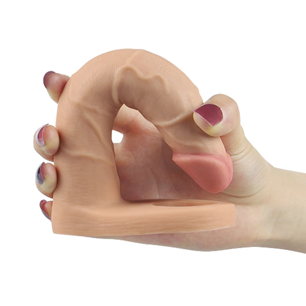 Lovetoy The Ultra Soft Double 17.8 cm Realistik Anal Penis LV1123