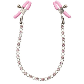 Calexotics Crystal Chain Nipple Clamps Göğüs Klipsi