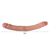Shequ Dildo Series Elvis 30 Cm Çift Taraflı Realistik Penis