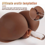 Xise Emily Silicone Hip Pussy Realistik Büyük Siyah Kalça XS-MA50001-Large