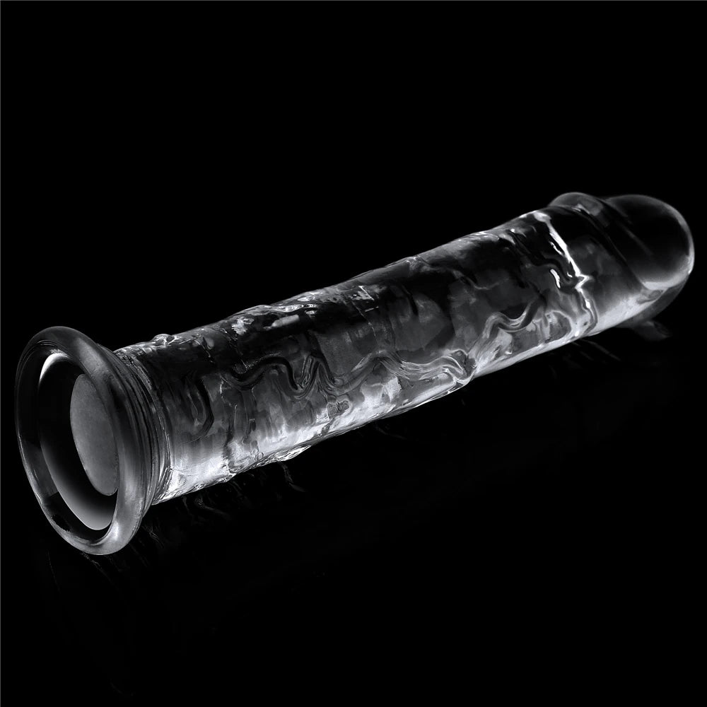 Lovetoy Flawless Clear Dildo 18 cm Realistik Jel Penis