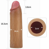 Lovetoy Nature Extender Et Dokulu Brown Penis Kılıfı