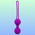 Erox Kegel Benwa Metal Jiggle Balls Kegel Top-D.Purple