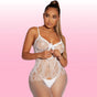 Erox She Sein Fantasy Wear Özel Bölgesi Açık Vücut Çorabı