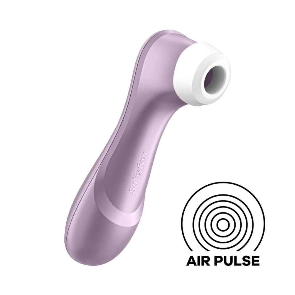 Satisfyer Pro 2 Air Pulse Emiş Güçlü Vibratör-Violet