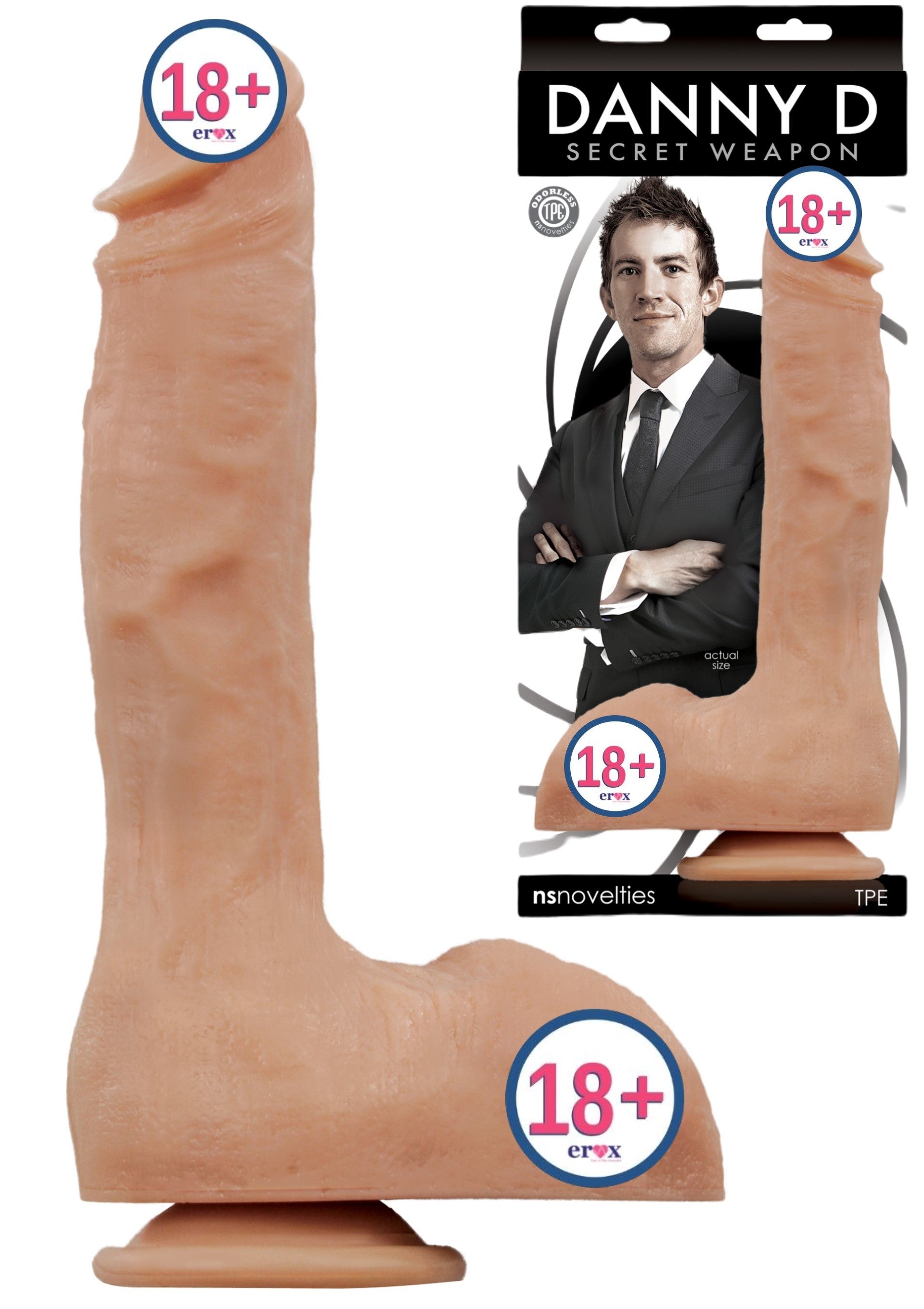 Ns Novelties Be Danny D Secret Weapon Realistik Penis