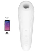 Satisfyer Curvy 1+ White Telefon Kontrollü Emiş Vibratör