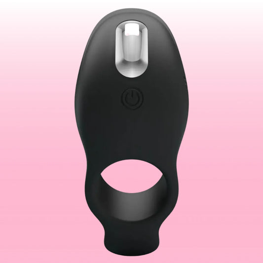 Pretty Love Vibration Penis Sleeve Stretchy Titreşimli Penis Halkası