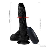 Xise Dildo Series Dragon 20.5 cm Titreşimli Realistik Penis XS-WBC10007-V-Black