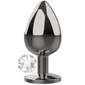 Erox White Jewellery Medium Lüks Çelik Anal Plug