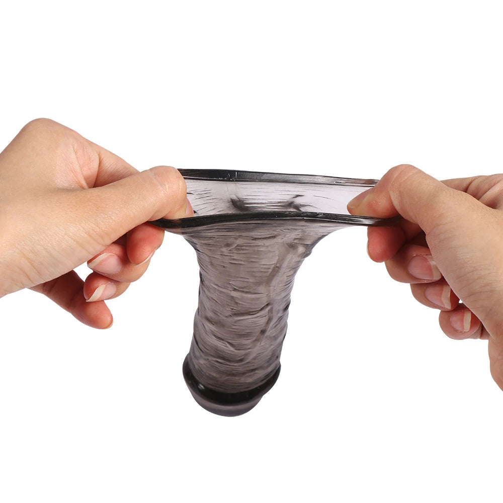 Shequ 3 Farklı Boyda Melez Penis Kılıfı Seti