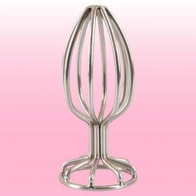 Anos Finest Butt Wear Metal Cage Butt Plug Metal Anal Plug