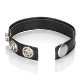 Calexotics Leather 3-Snap Ring Deri Penis Halkası