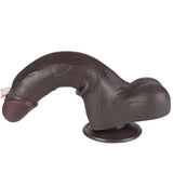 Lovetoy Sliding Skin Dildo Hareketli Deri Özellikli 22 Cm Realistik Zenci Penis