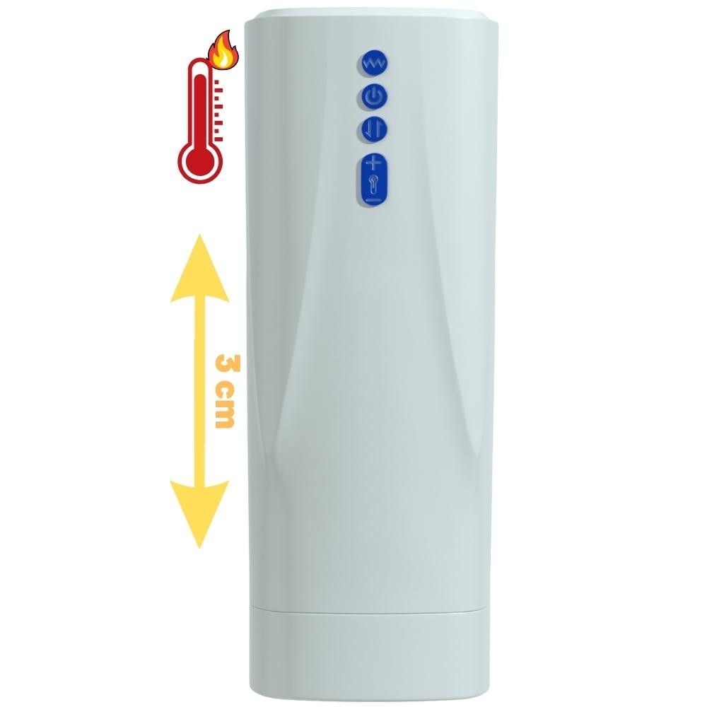 Shequ Carrie İleri Geri Hareketli ve Isıtmalı Masturbator