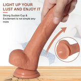 Shequ Dildo Series Sean Natural Doku 22 Cm Realistik Penis